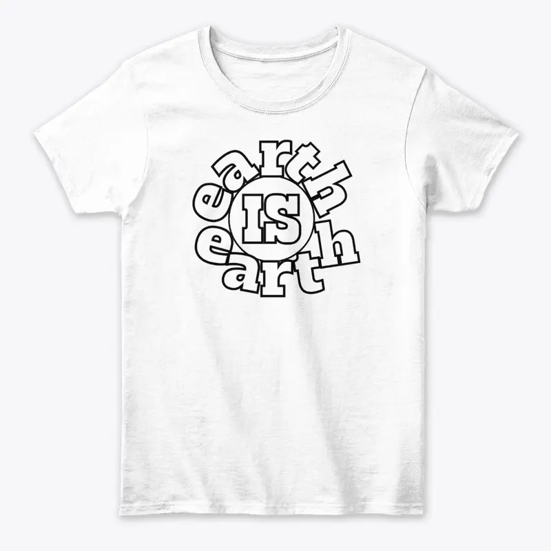 earthISearth | Gift Logo White