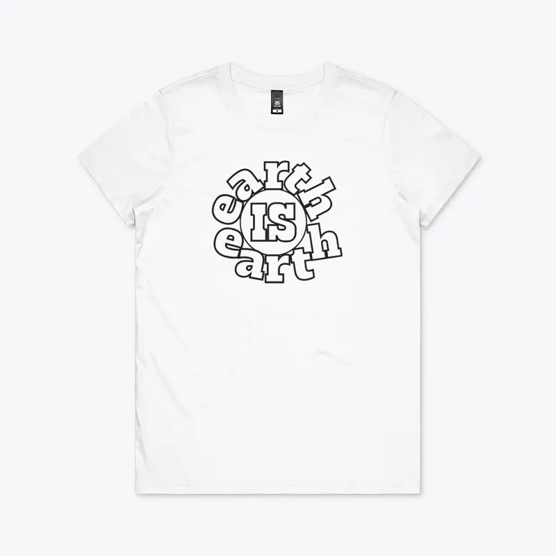 earthISearth | Gift Logo White