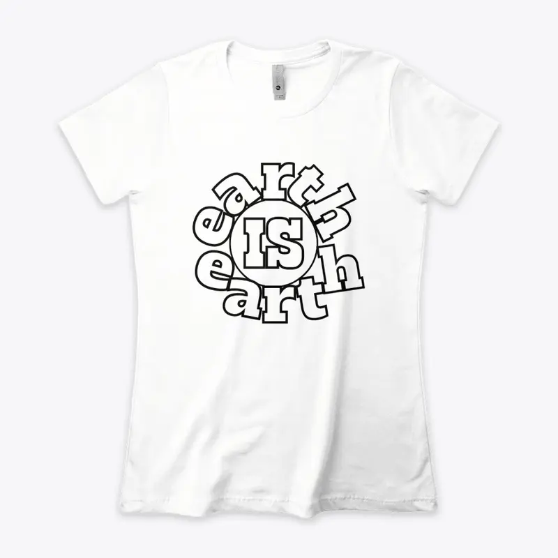 earthISearth | Gift Logo White