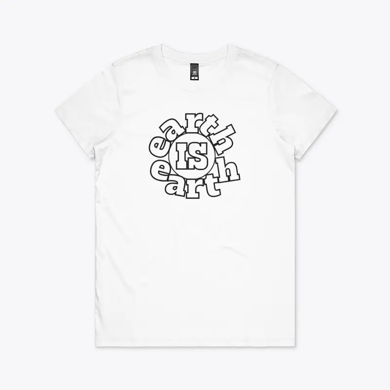 earthISearth | Gift Logo White